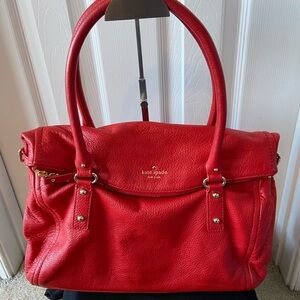 Kate Spade Vibrant Red Shoulder Bag